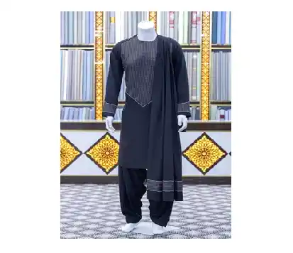 Traditional Afghan Khamak Jami clothing