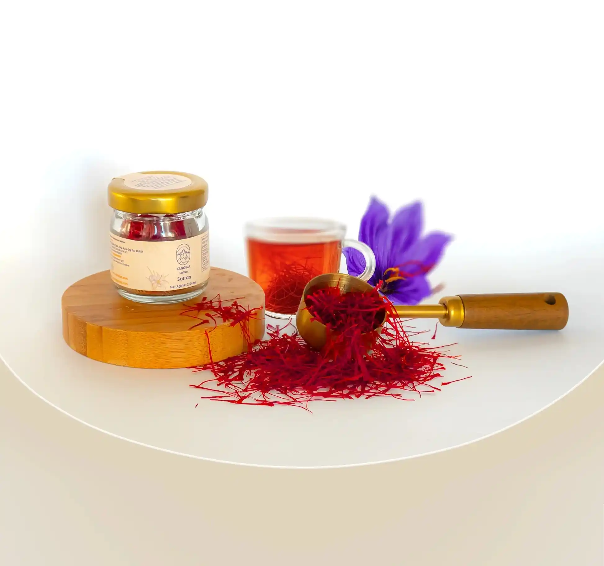 Saffron production and packaging in Afghanistan