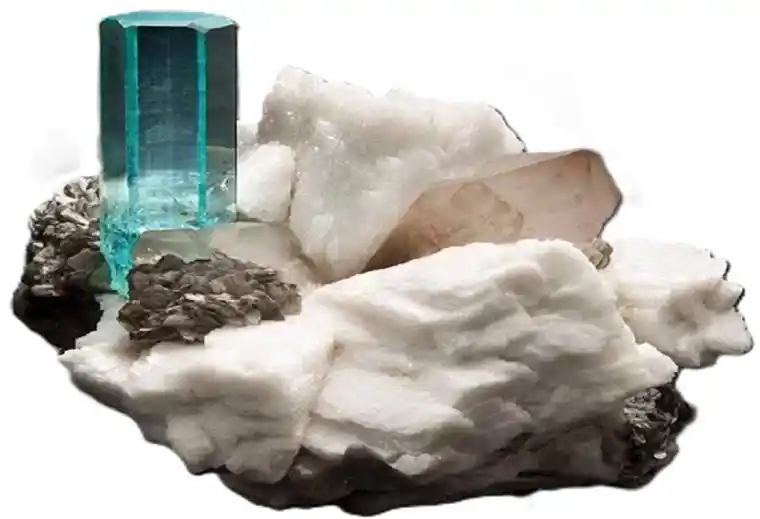Multicolor Afghan tourmaline gemstone
